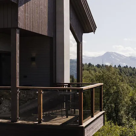 Scenic Nordic Retreat - Luxurious With Private Sauna And Panoramic Mountain Views *