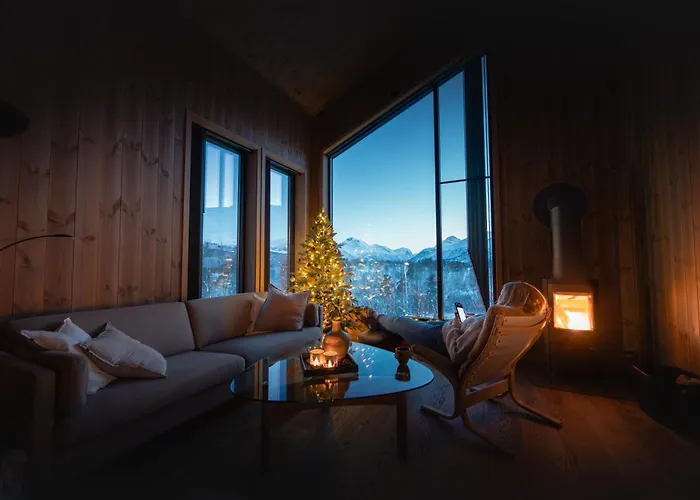 Nordic Luxury - Private Sauna & Panoramic Mountain Views شقة ستراندا